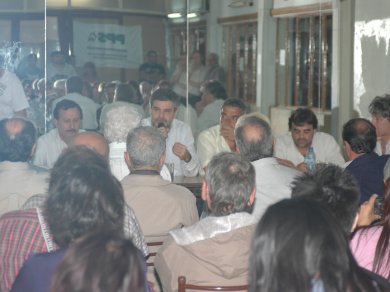 Tránsito pesado en la comuna 4