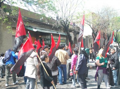 Nuevo desalojo en Barracas