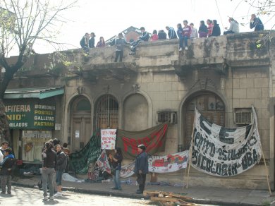 Nuevo desalojo en Barracas