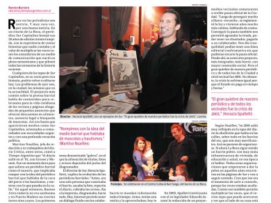 Sur Capitalino en Tiempo Argentino