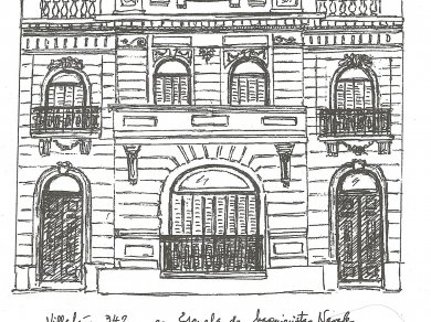 La artista que pintó su aldea