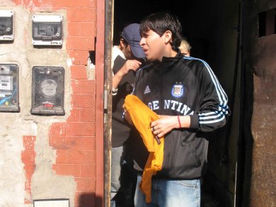 Gases para desalojar familias