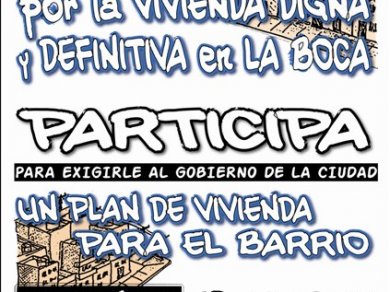 La Boca vuelve a marchar por vivienda