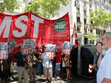 M1: Protesta contra medidas del Gobierno porteño