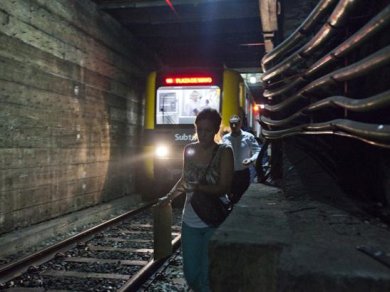 Debieron evacuar la línea A