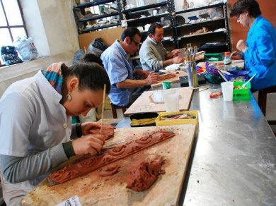 Talleres de oficios en la Escuela Taller del Casco Histórico