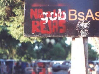 Parque Lezama: plantón y reja nueva