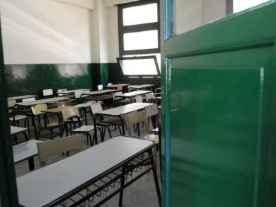 Fuerte acatamiento al paro docente en las escuelas porteñas