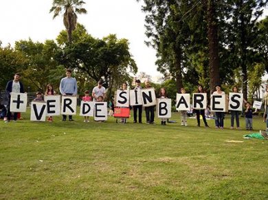 Campaña contra la instalación de bares en las plazas porteñas