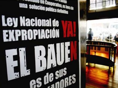 Presentan un proyecto para declarar de utilidad pública al Bauen