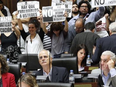 Aprobaron la Ley de Evaluación del Sistema Educativo