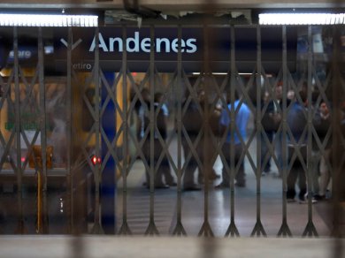 Paro de los metrodelegados