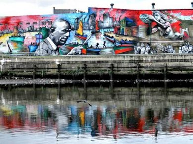 Barracas tiene el mural más grande del mundo