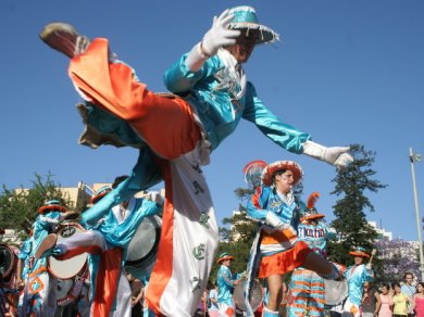 Febrero a puro carnaval en la Ciudad