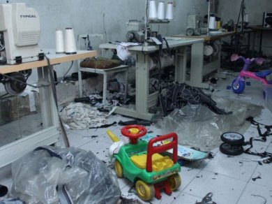 La Alameda había denunciado en septiembre el taller clandestino incendiado