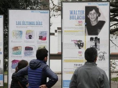 Muestra homanaje a Walter Bulacio