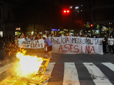 El barrio se moviliza para exigir justicia por Lucas