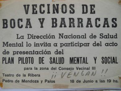 Proyecto documental: Plan Piloto La Boca-Barracas