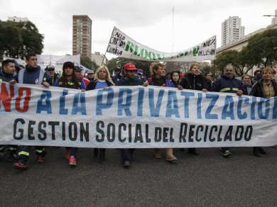 El Gobierno porteño se comprometió a no privatizar el servicio de reciclado urbano