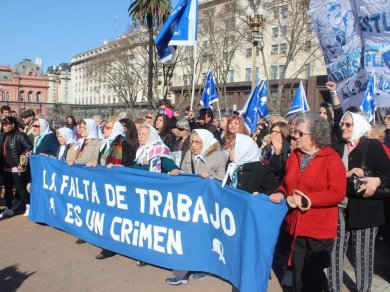 Vuelve la Resistencia a la Plaza de Mayo 