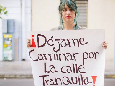 Aprueban una ley contra el acoso sexual callejero 