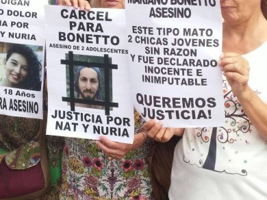 La Cámara revocó el fallo que declaraba inimputable al asesino de Nuria y Natalia
