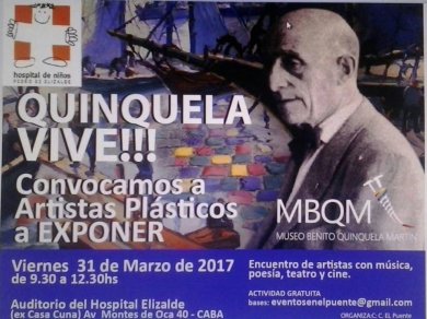 Homenaje a Quinquela en la ex Casa Cuna