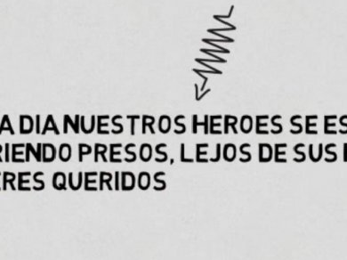Abrazo simbólico al Della Penna contra el negacionismo