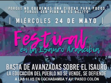 Festival en el Isauro Arancibia