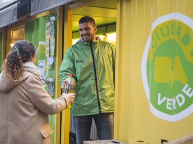 Los Puntos Verdes reciben el aceite vegetal usado