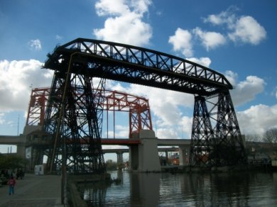 El Puente Transbordador volverá a funcionar en octubre