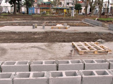 Más cemento y menos verde en la Matheu