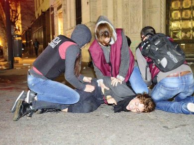 Liberan a los detenidos en la represión tras la marcha por Santiago Maldonado