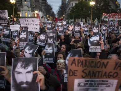 El grito de justicia por Santiago se replicará en todo el país