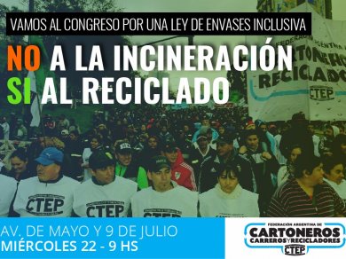 Recicladores en estado de alerta