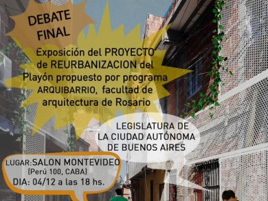 Presentan un proyecto alternativo para la urbanización del Playón de Chacarita