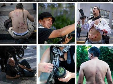 Camarazo frente al Congreso