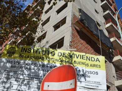 Movilización por acceso a la vivienda social