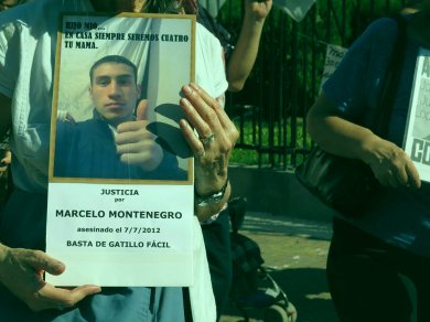 Justicia por Marcelo Montenegro: Fue la policía