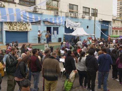 Un primero de mayo solidario 