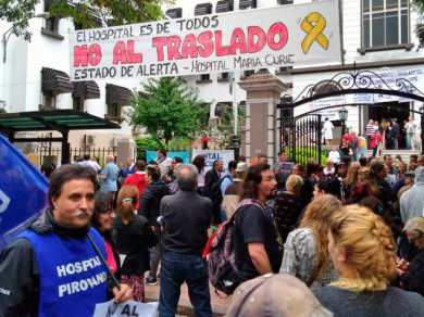 Denuncian el desguace del Hospital María Curie