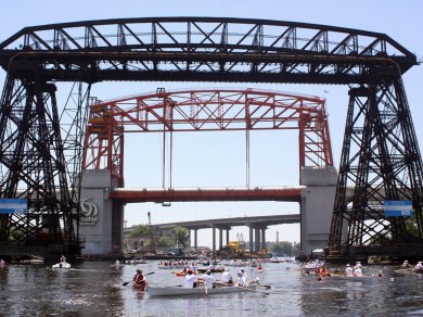 Más de 90 años remando el Riachuelo