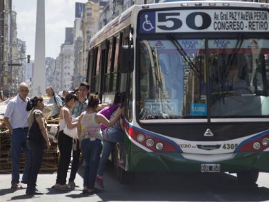 Vuelve a aumentar el transporte 