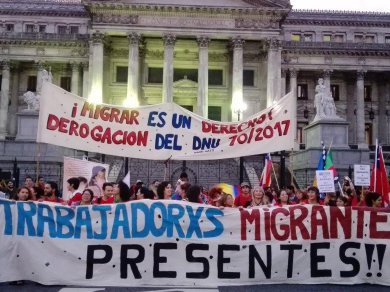 Un proyecto frente al endurecimiento de la política migratoria del PRO