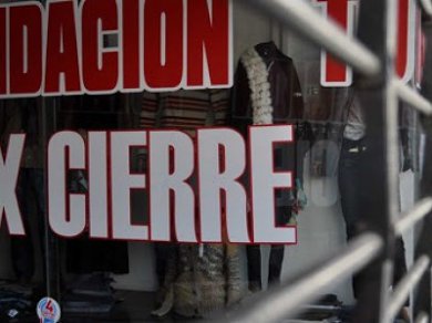 Economía de persianas bajas