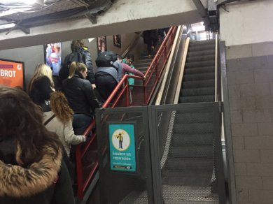 Contra la desidia de Metrovías