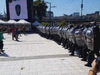 Reprimieron a pequeños productores rurales en Constitución