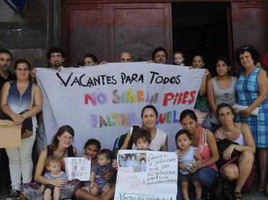 Más chicxs sin vacantes en las escuelas públicas porteñas