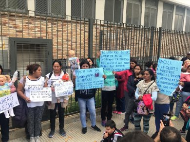 Denuncian falta de leche en los CeSAC