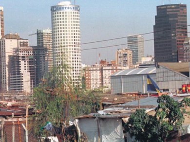 Los ingresos promedios de la zona norte triplican a los de la zona sur